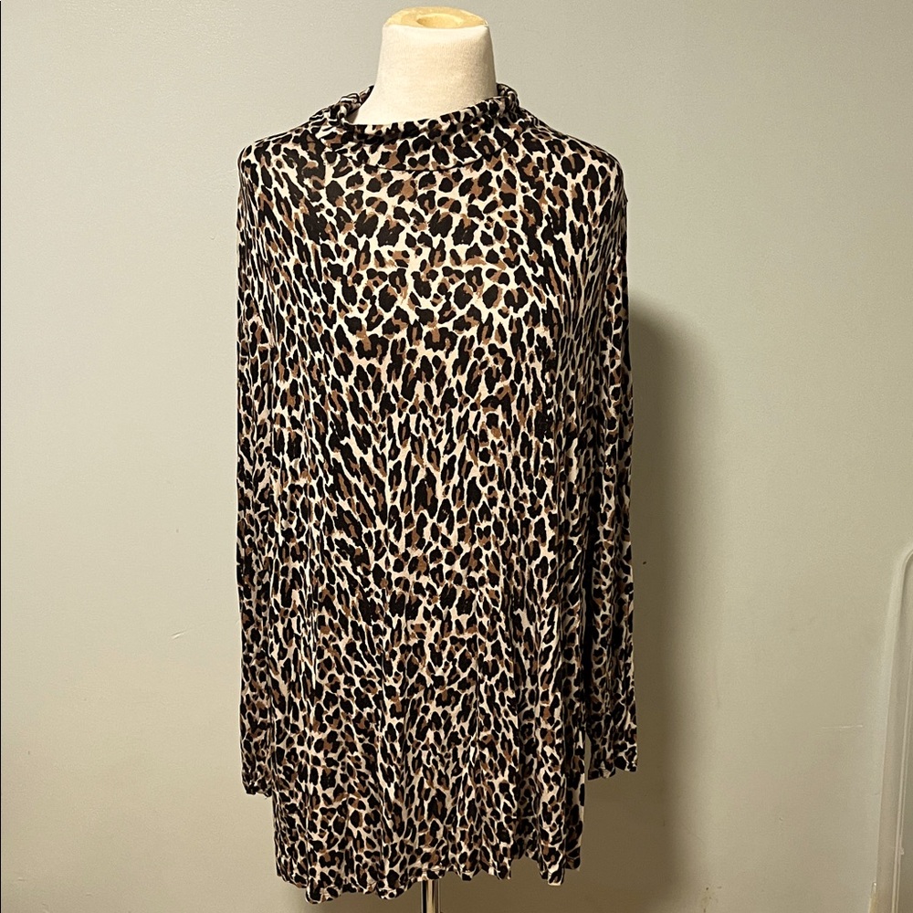 Lane Bryant Animal Print Blouse